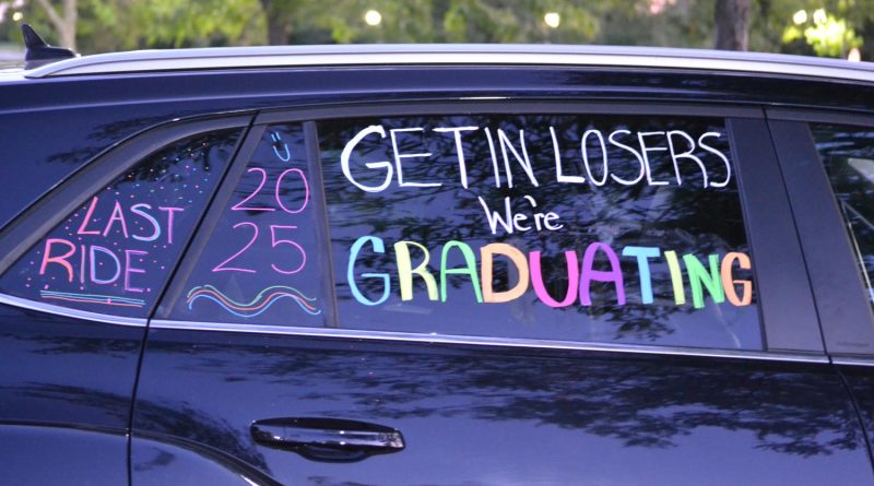 Senior Car Decorating